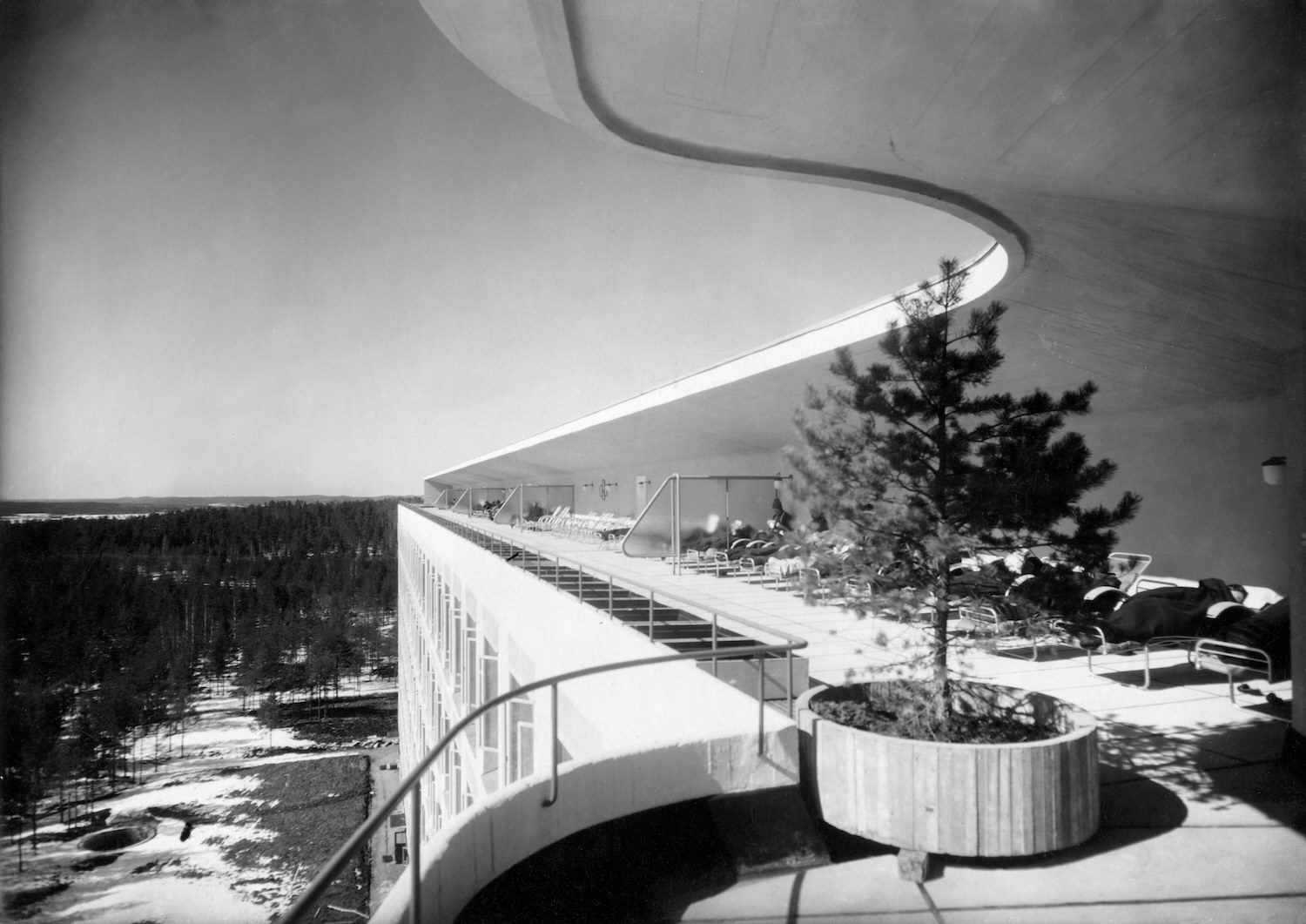 Paimio Sanatorium by Alvar Aalto 1928-1932