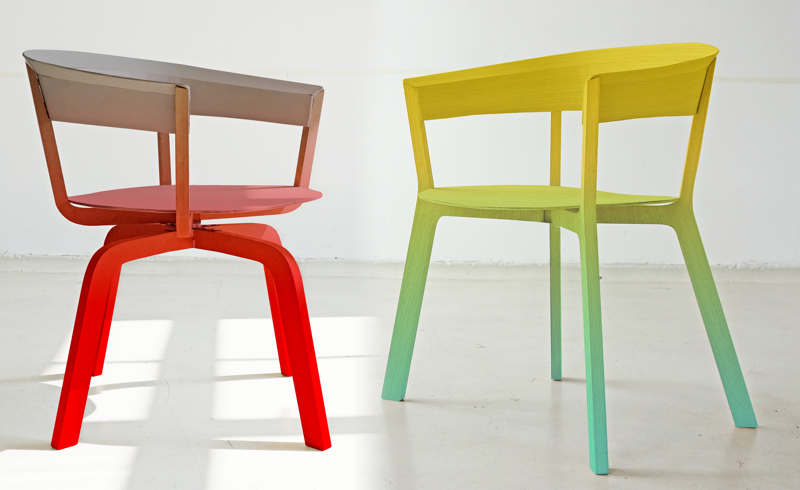 Dla Moroso niemiecki projektant stworzył również Bikini Wood Chair. fot. Materiały prasowe