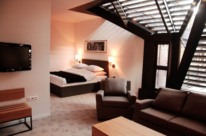 Apartamenty Hotelu The Granary oferują możliwość wyjątkowo luksusowego pobytu.