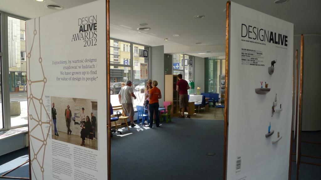 Podczas GDD oglądać można wystawę Design Alive Awards 2012. Zobaczyć ją można w Miejskiej Informacji Turystycznej. fot. Wojciech Trzcionka