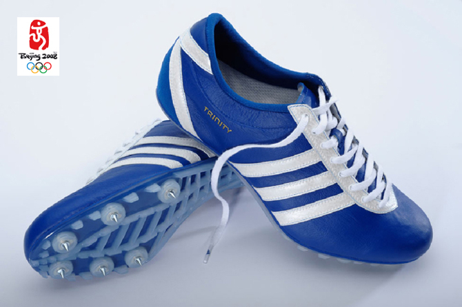 Buty zaprojektowane dla lekkoaltety Tysona Gaya na Olimpiadę w Pekinie w 2008 roku. fot. Materiały prasowe