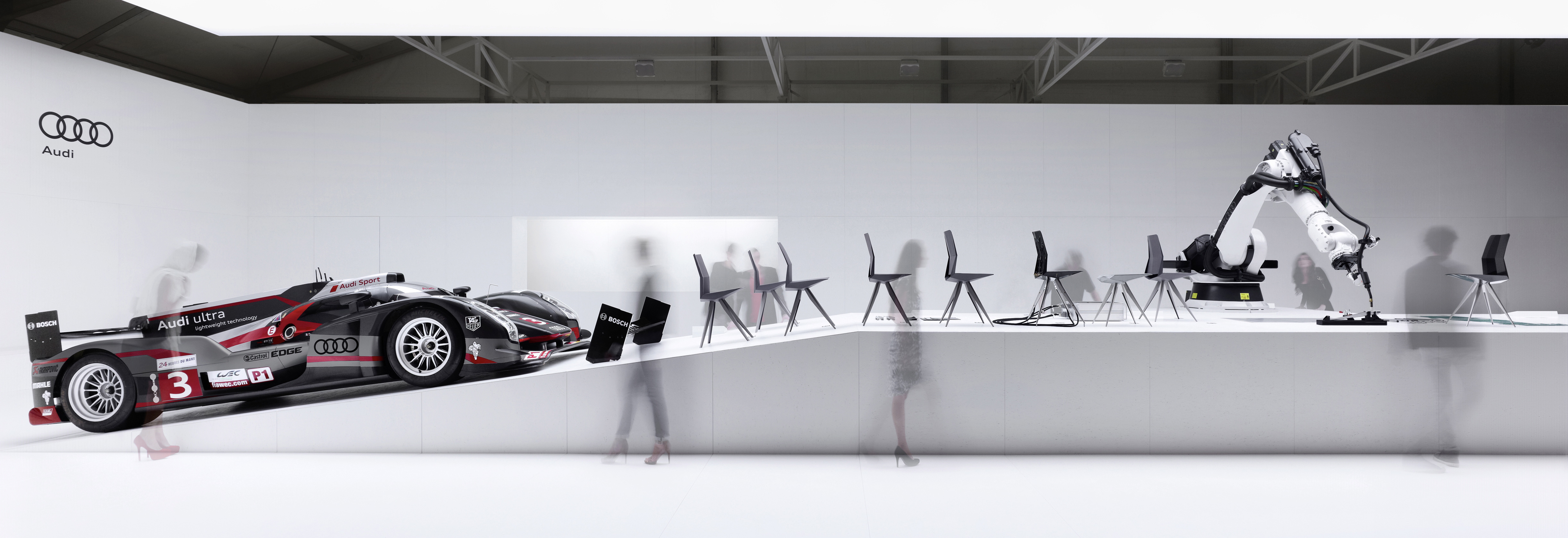 Ultralekkie krzesło Audi (wideo)