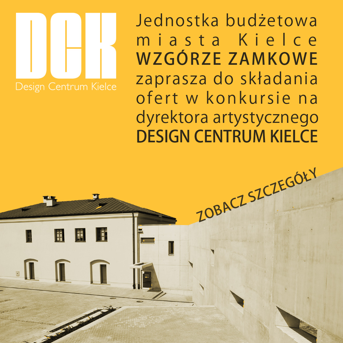 Konkurs na dyrektora Design Centrum Kielce