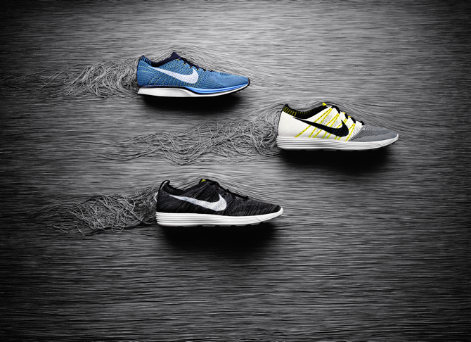 Dziergane buty Flyknit marki Nike. fot. Materiały prasowe