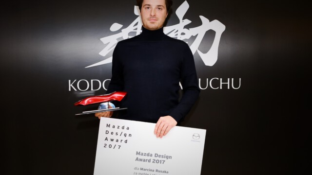 Marcin Rusak laureatem pierwszej edycji Mazda Design Award