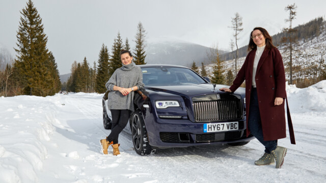 Rolls-Royce na lodzie