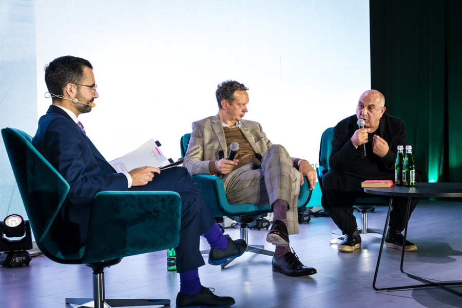 Projektanci Tom Dixon i Stefano Giovanioni w rozmowie z Michałem Mazurem.