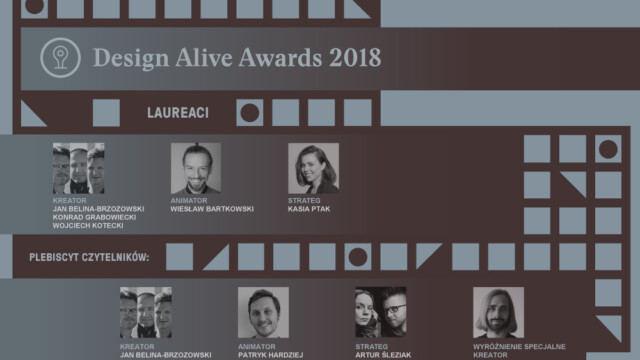 Znamy laureatów Design Alive Awards 2018!