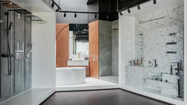 Wielofunkcyjny showroom Grohe