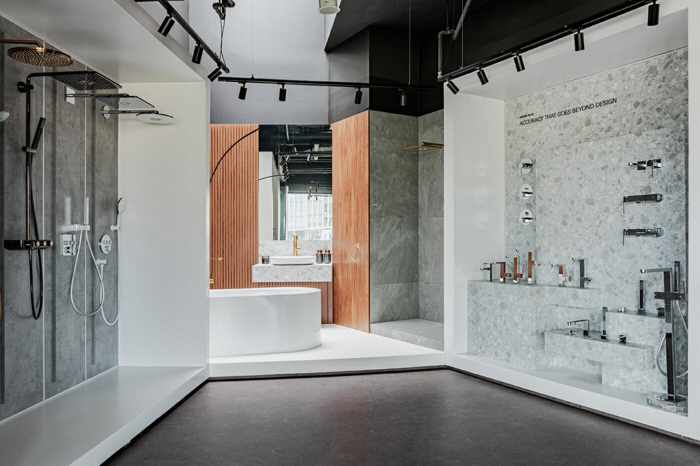 Wielofunkcyjny showroom Grohe