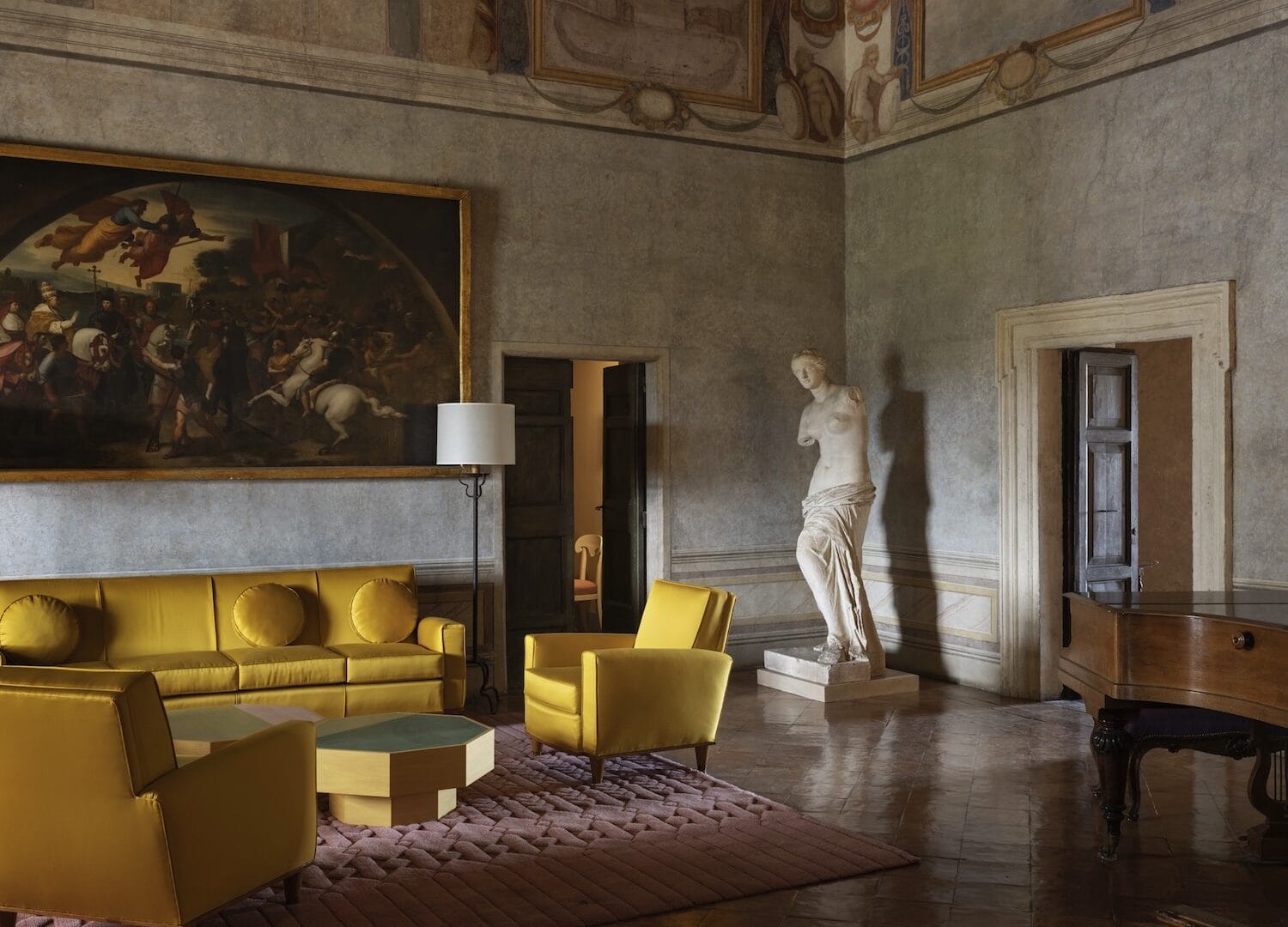 Rzymska Villa Medici ożywiona duchem współczesnego designu