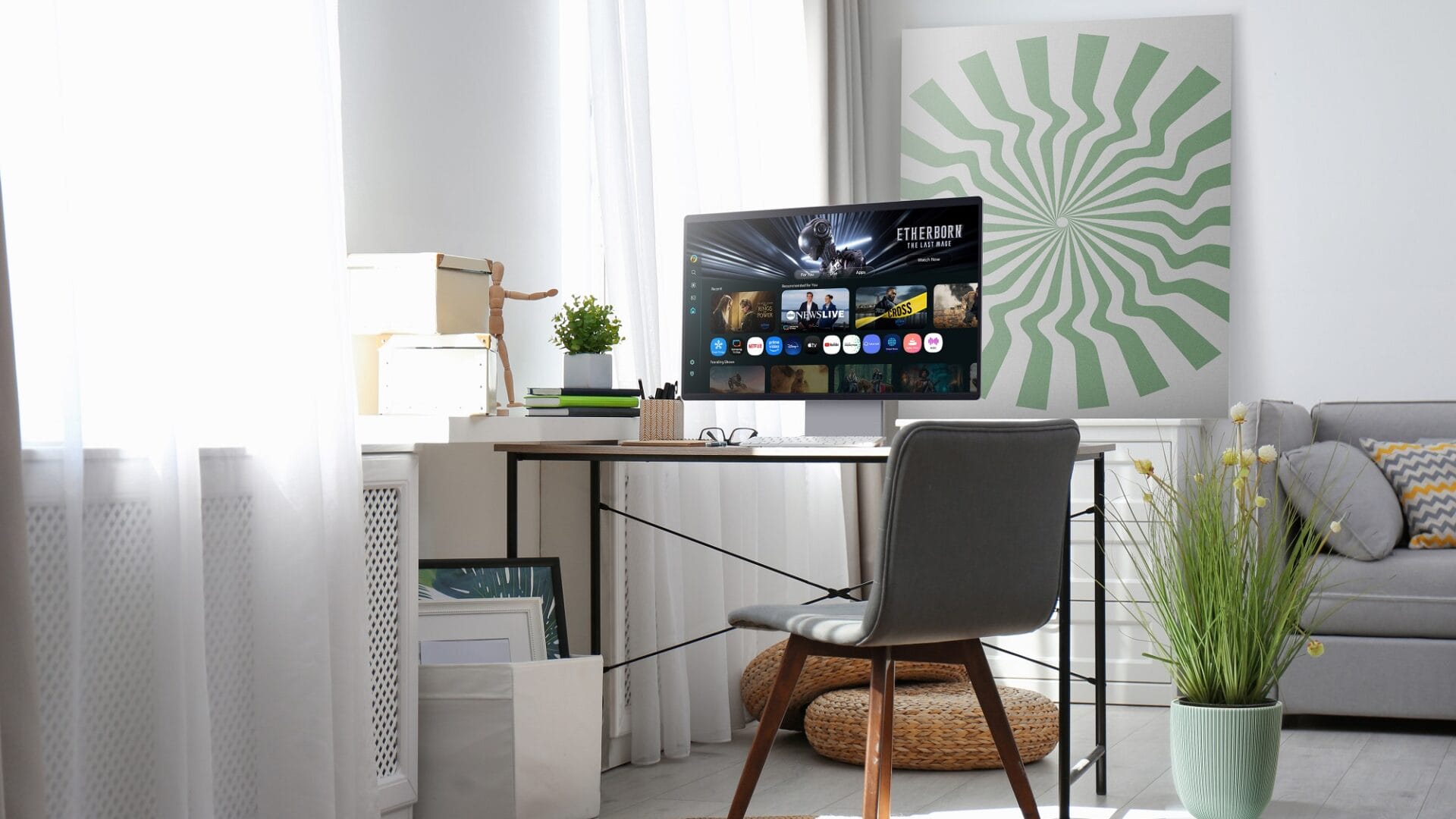 Monitor Samsung Smart M9. Styl, który działa