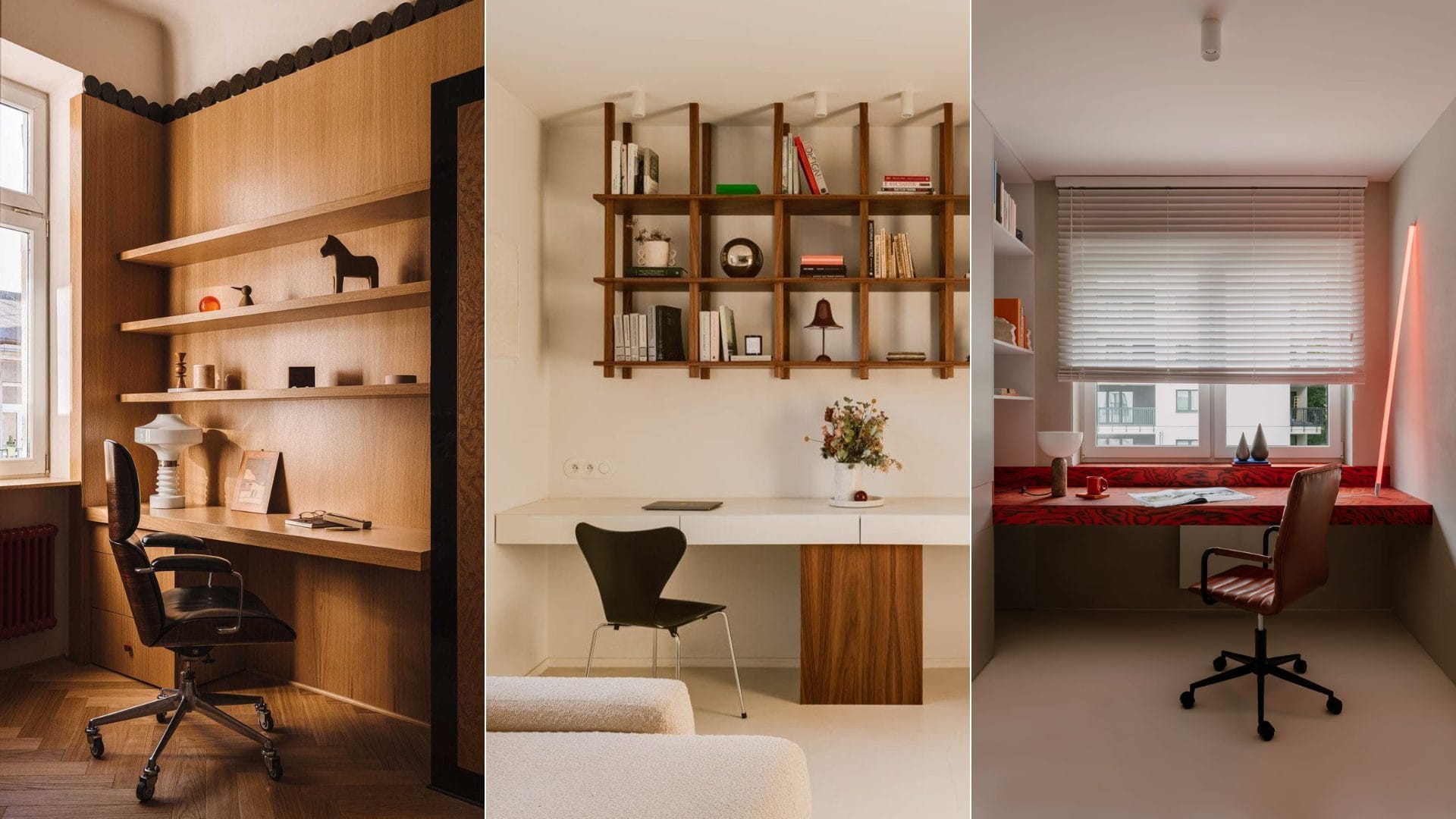 Domowe biuro bez estetycznych kompromisów. Inspiracje z polskich mieszkań